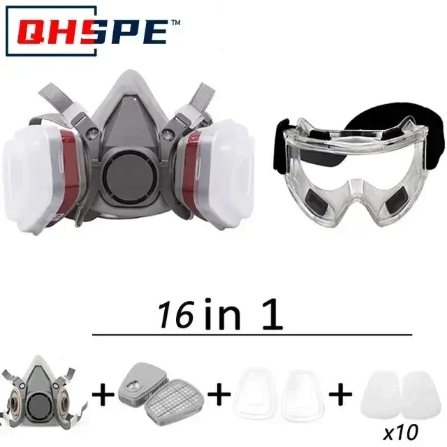 

Многоразовый респиратор 6200 с хлопковым фильтром