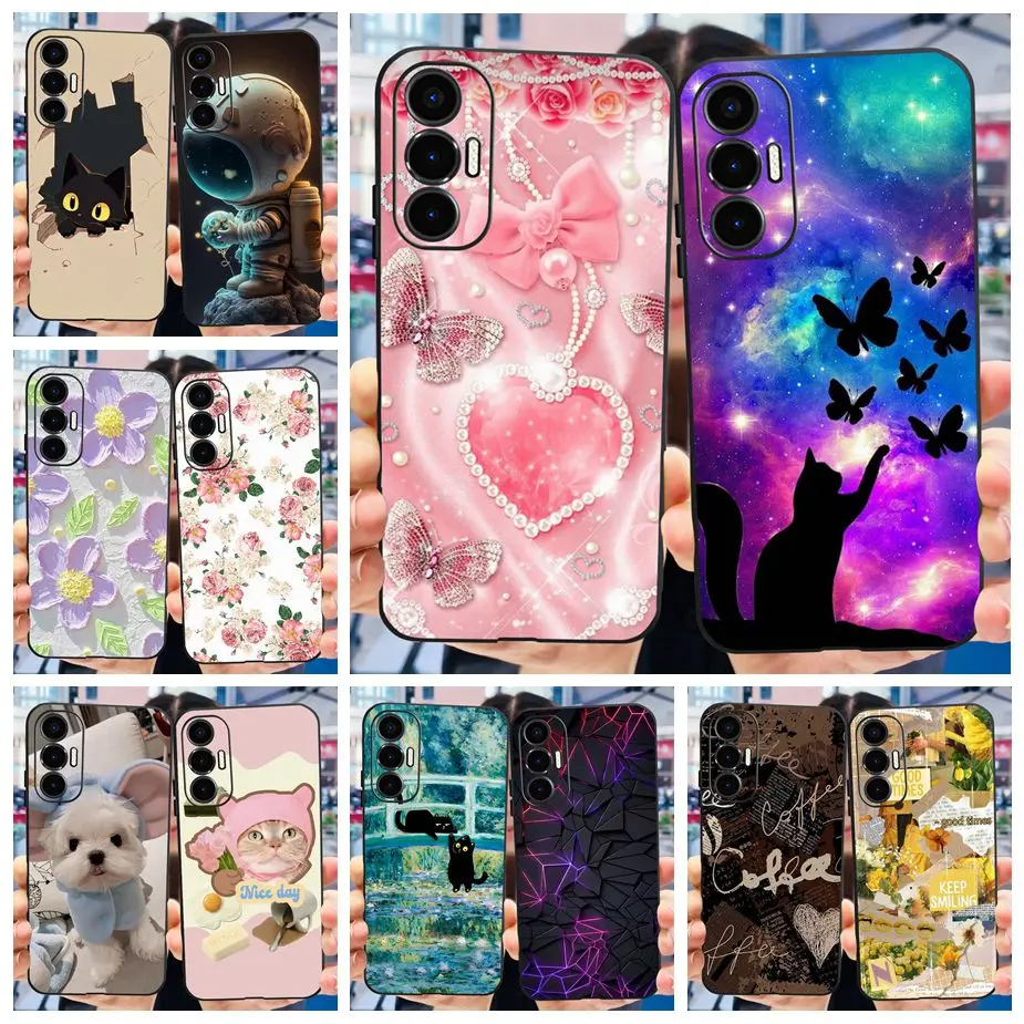 Новинка Модный чехол с рисунком для Tecno Pova 3 Чехол LF7n 6 9 дюйма противоударный