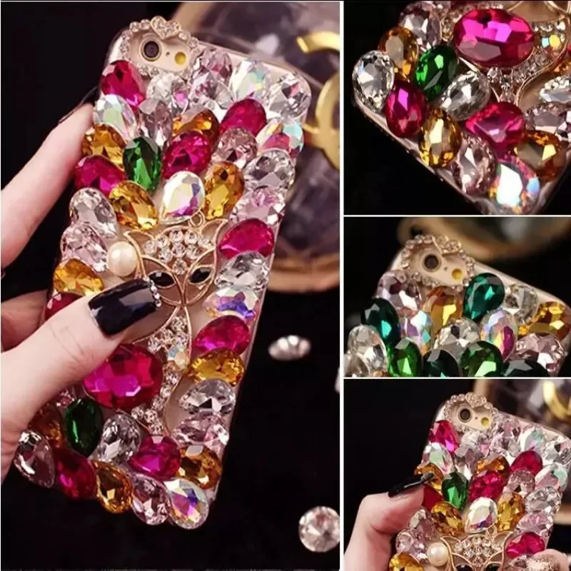 Чехол со стразами для Xiaomi Redmi Note 10 S 9 11 Pro Max Red Mi Note 13 12 Pro 4G 5G Crystal Phone Coque (art.: 3920cd39c63ce) - 3920cd39c63ce