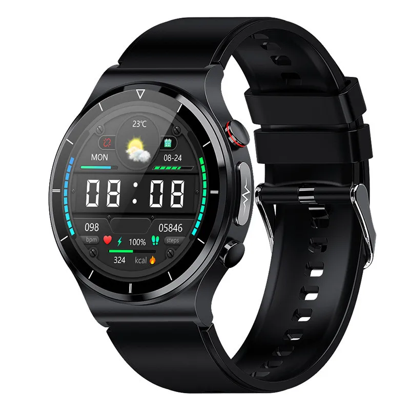 

E88 Smart Watch Men ECG+PPG Body Temperature MAX4 Health Blood Pressure Heart Rate IP68 Waterproof Wireless Charger Smartwatch