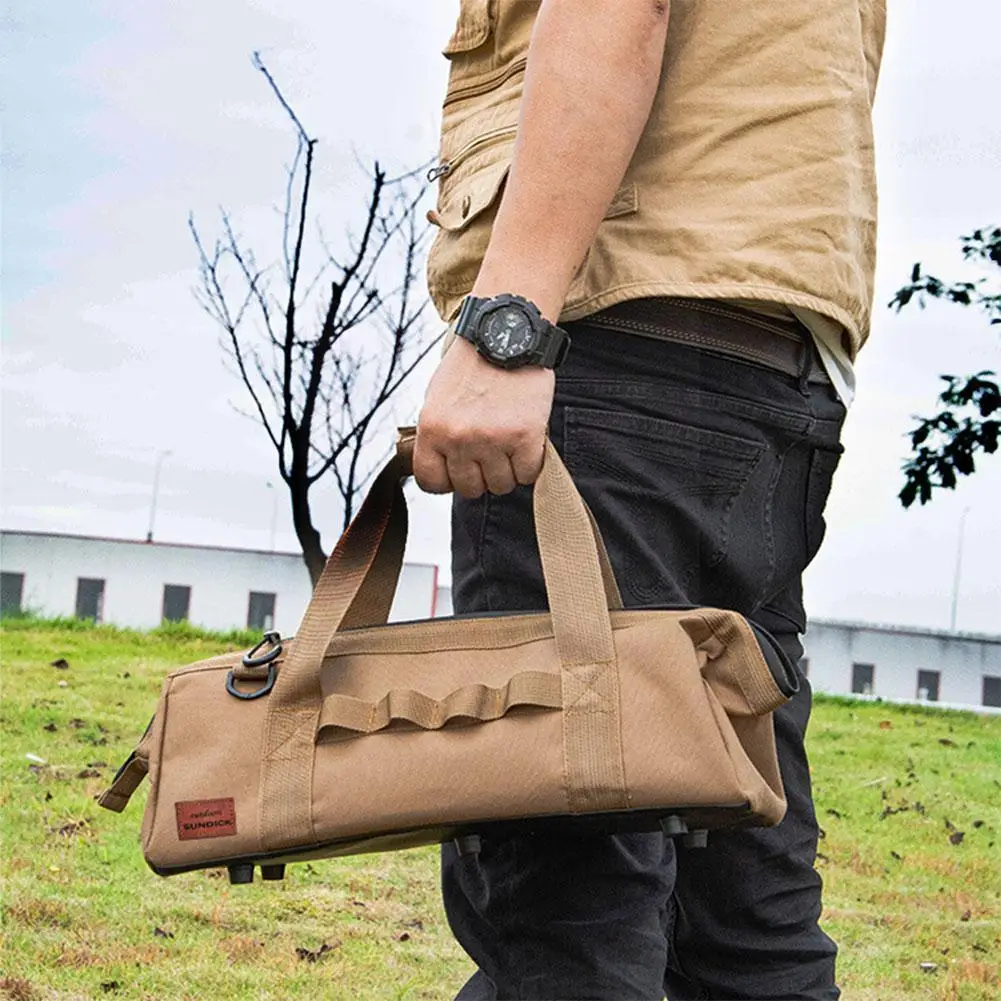 

Multipurpose Tool Storage Bag Large Capacity Camping Outdoor Tent Bags Carry Box Pack Outdoor Accessories Camping Drying Ba Y5H2