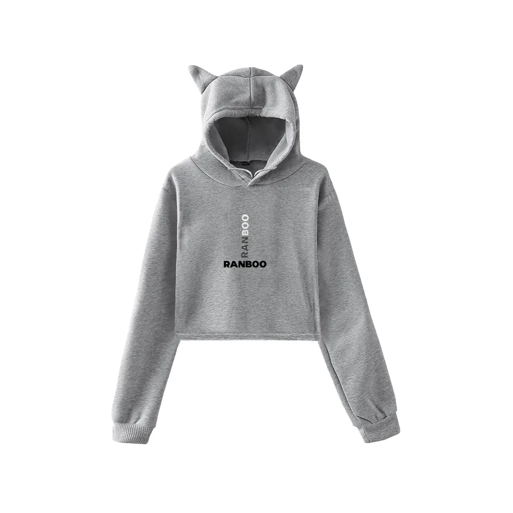 

Rip Technoblade Hoodies for Girls Cat Ear Crop Top Hoodie Women Sweatshirts 012 High Quality