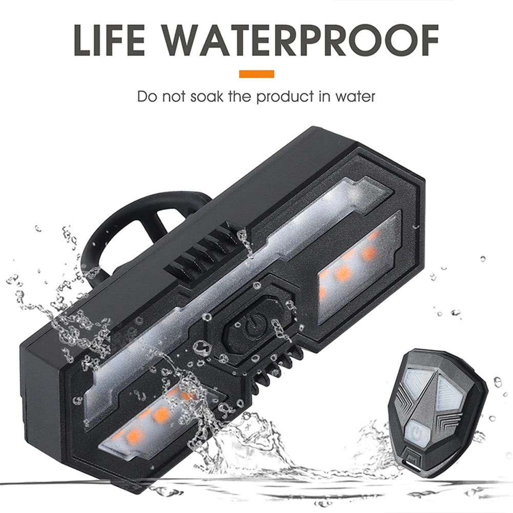 Задний фонарь для велосипеда 5 м водонепроницаемый