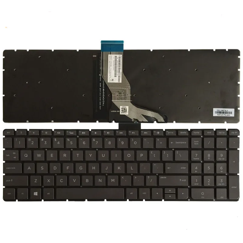 Клавиатура для ноутбука HP Omen 15-AX000 15-AX100 15-AX200 15t-ax000 15t-ax200 с английской раскладкой и