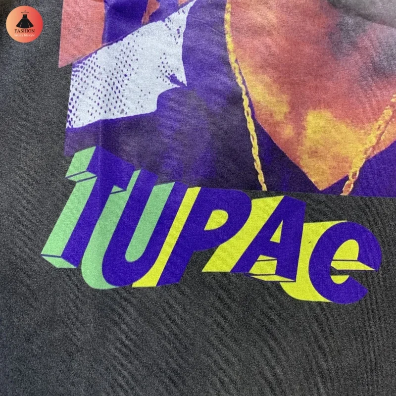 Черная новая мужская женская футболка большого размера из винтажного хлопка с