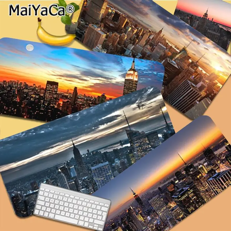 

New York City Landscape My Favorite Beautiful Anime Mouse Pad Mat Size For Gameing World Of Tanks CS GO Zelda