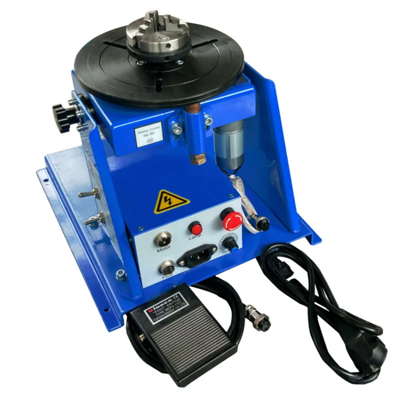 

BWJ-10 Rotary Welding Positioner Welding Turntable 10KG Welding Positioner Turntable Table AV220/110V 80A 2-20r/M (1-10rr/M)