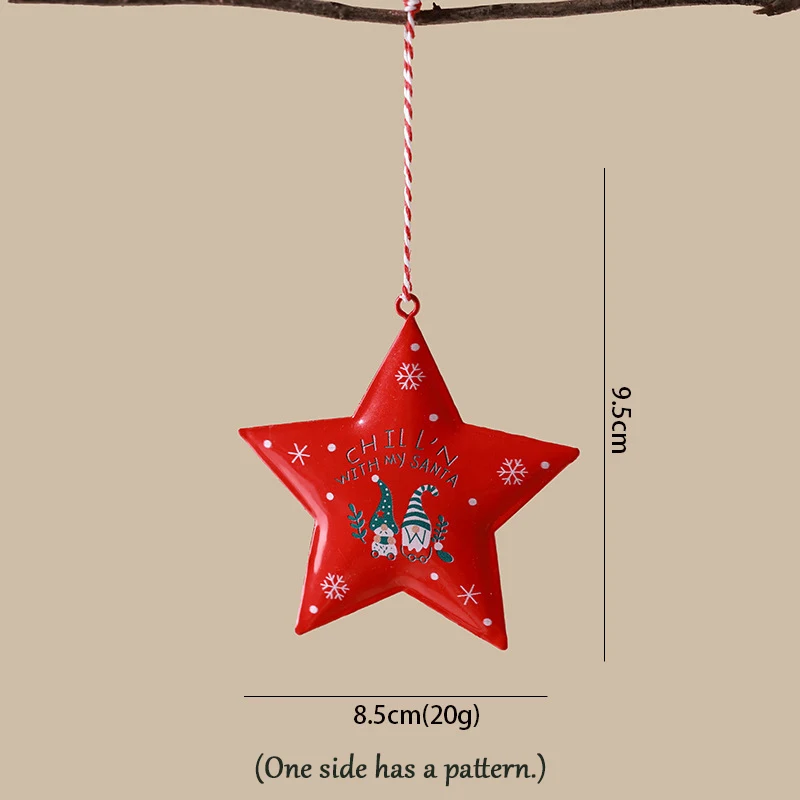 

Новогодняя подвеска из железа