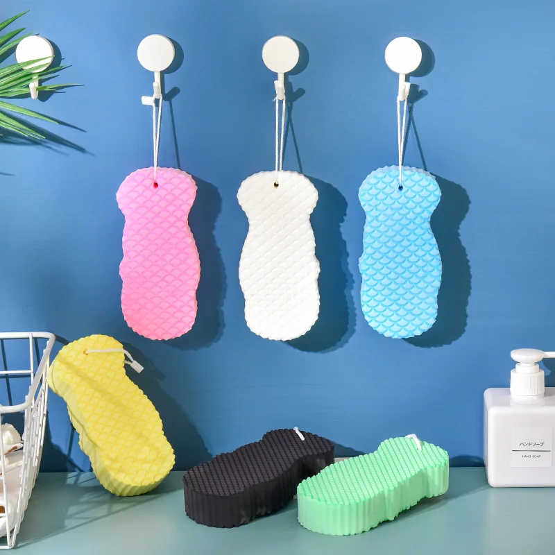 

Soft Body Scrubber Bath Exfoliating Scrub Sponge Shower Brush Body Scrub Exfoliator Skin Cleaner Dead Skin Remover Bathing Tools