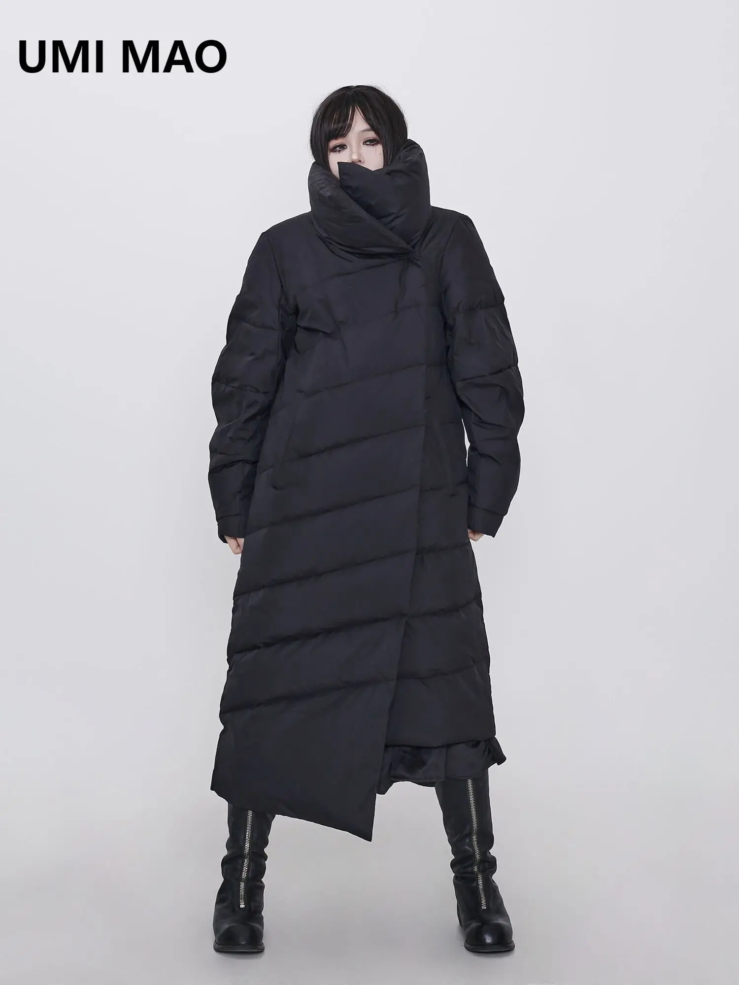 Зимнее пальто скрытого Seeker UMI MAO новинка 2024 утолщенный теплый тонкий пуховик с