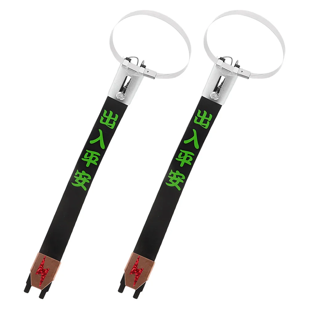 2 шт. автомобильный статический ремень для устранения земли заземление