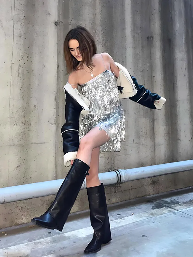 

Sling Sequined Strapless Short Dress Women Luxury Slim Sleeveles Backless Evening Dresses Female Elegant Club Party Vestidos