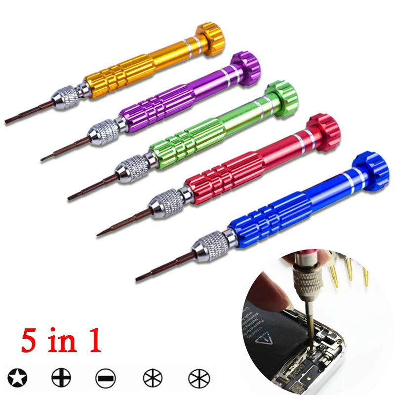 5 в 1 набор отверток Torx для разборки инструменты открытия металлический Pentalobe