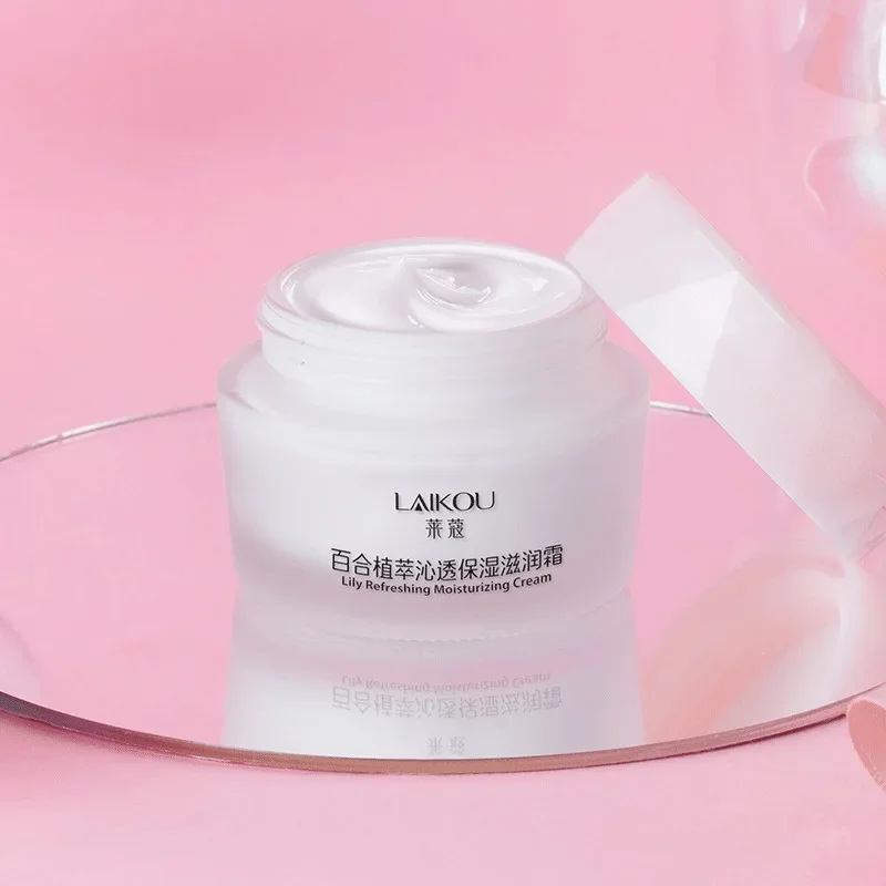 LAIKOU 50 г крем для ухода за кожей лица с лилией женский питательный Осветляющий