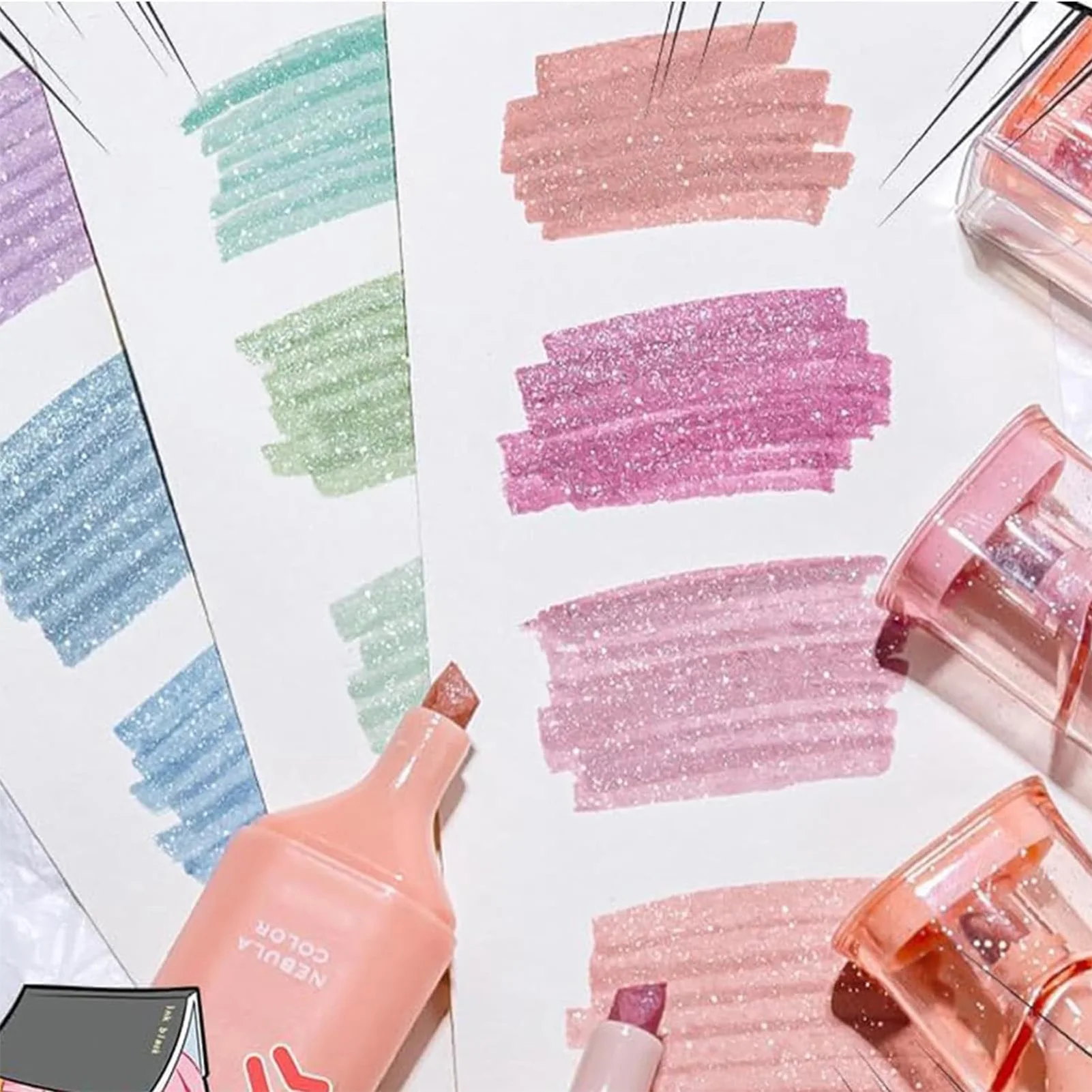 4 цвета пастельные маркеры-маркеры разноцветные маркеры для рукописного письма