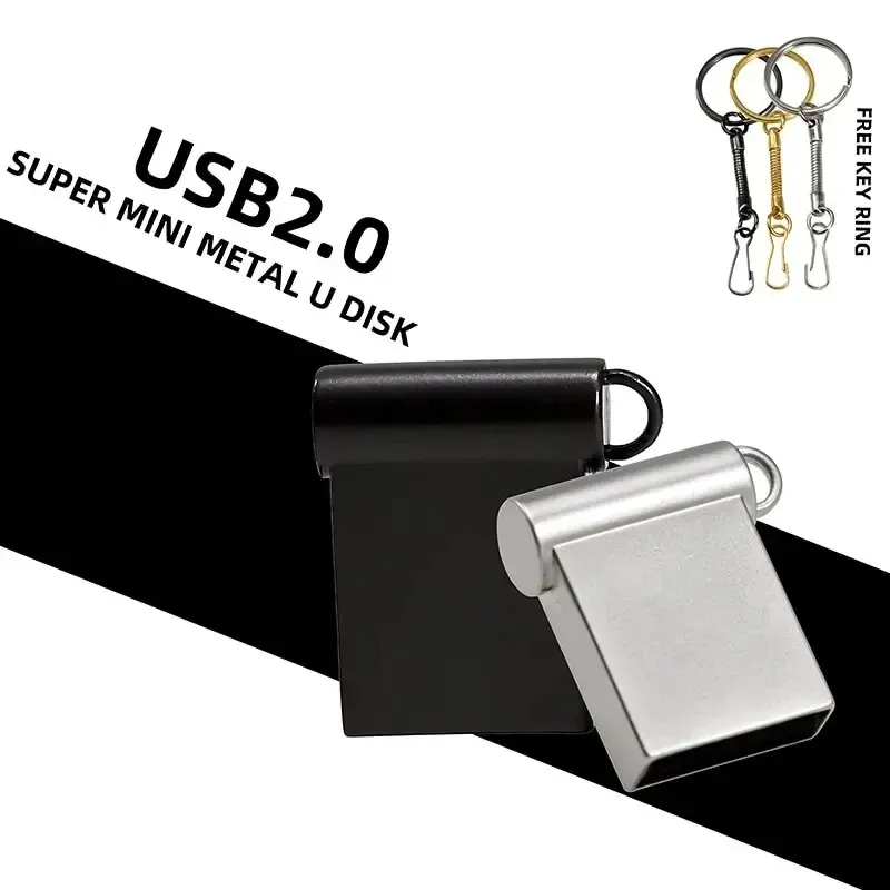 Высокоскоростные мини металлические USB флэш-накопители 64 Гб чёрная ...