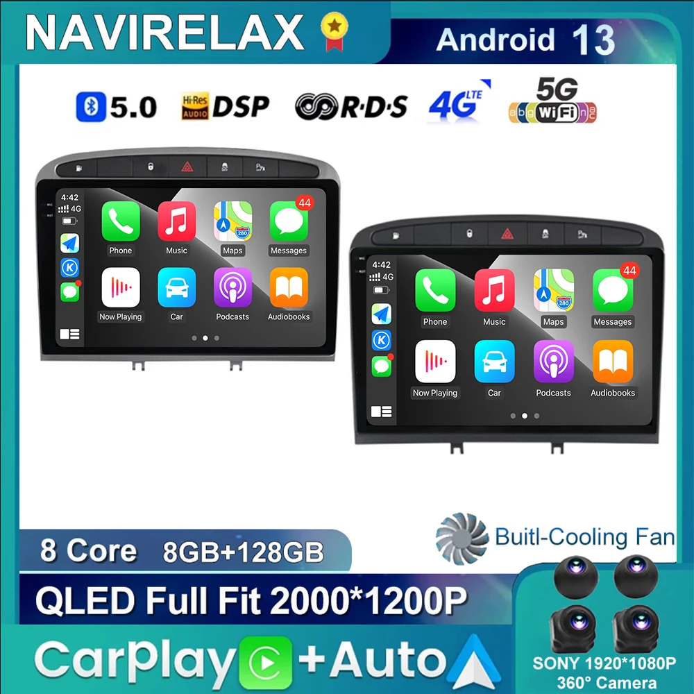 

Android 13 For Peugeot 408 308 308SW 2010 - 2016 Car Radio GPS RDS DSP Multimedia Player Video Autoradio NO 2Din 2 Din DVD