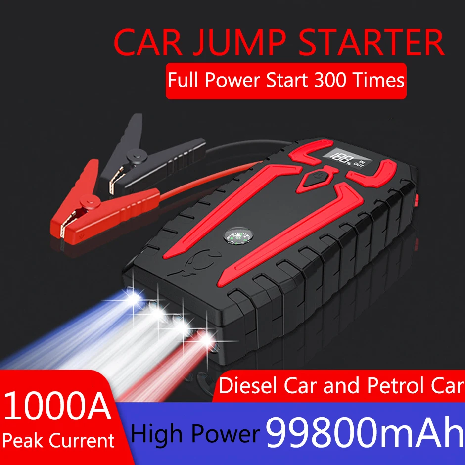 

Пусковое устройство для автомобиля, 99800 мА · ч, а