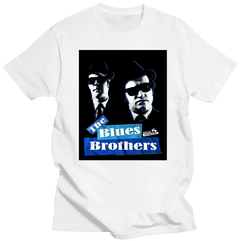 Мужская футболка Blues Brothers Bluesbros Slim Fit XXXXX большая черная забавная новинка женская