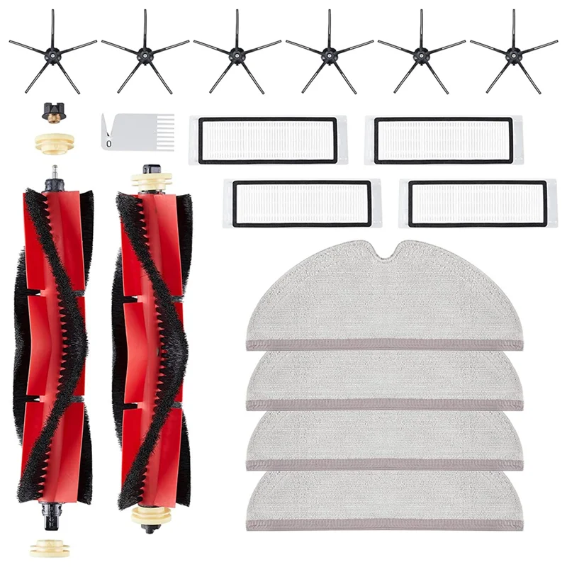 

Filter Main Brush Mop Cloth Side Brush for S5 Max S6 MaxV S6 Pure Vacuum Cleaner Parts