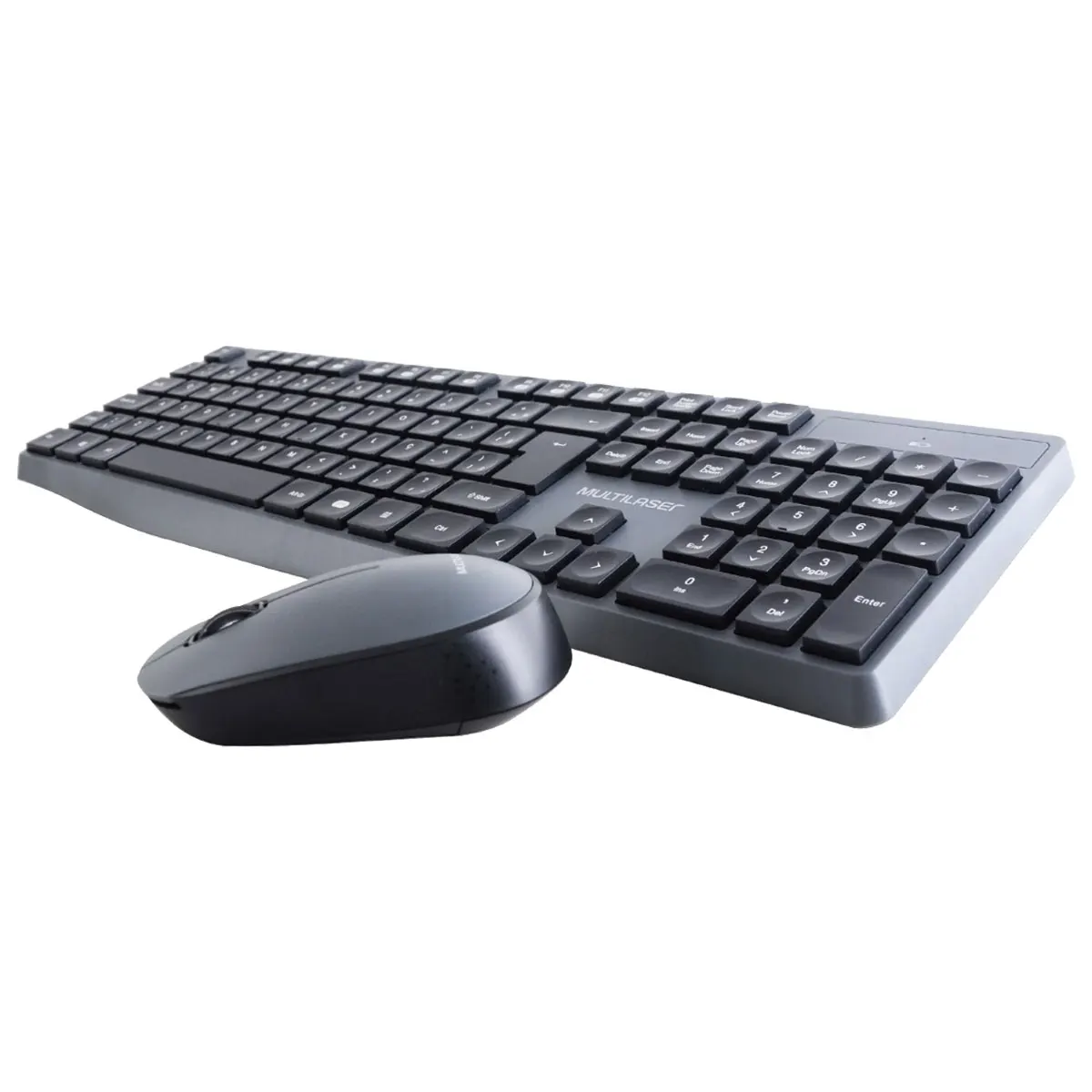 

KEYBOARD AND MOUSE WIRELESS 2.4GHZ USB BLACK/GRAY TC245
