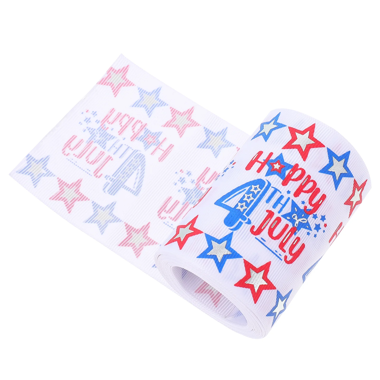 

1 Roll of American Independence Day Ribbon Ribbon for Independence Day