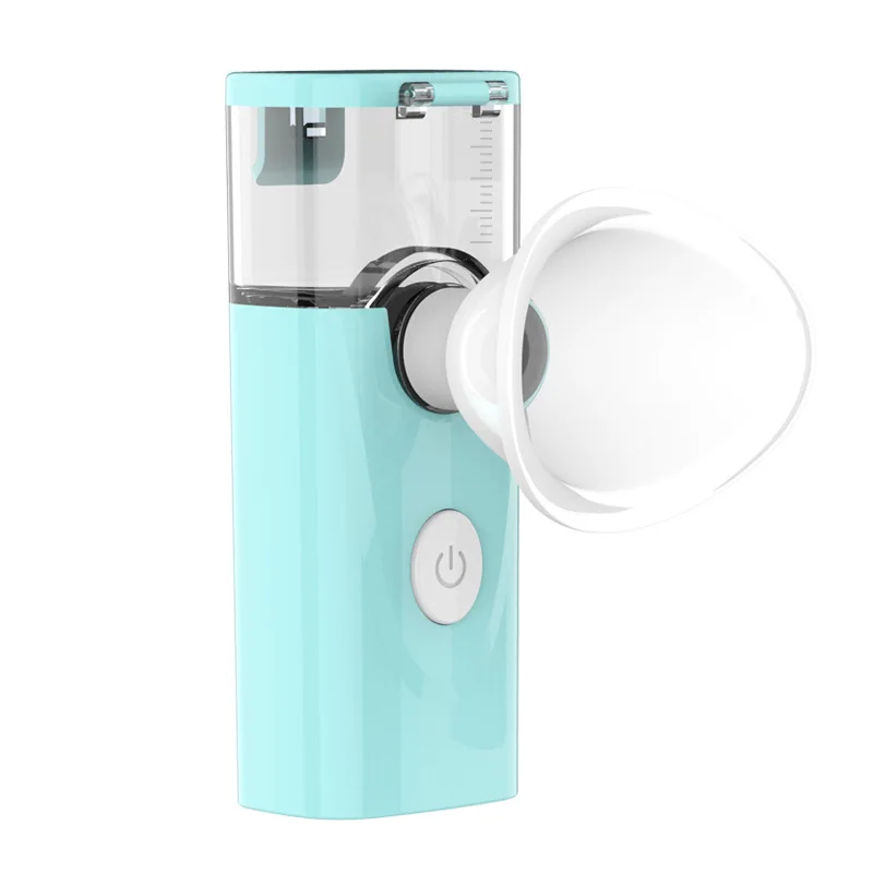 

Mini Handy Nano Eye Steamer Water Mist Moisture Atomization Moisturizing Refreshing with 2x Silicone Eye Cup for Eye Care Makeup