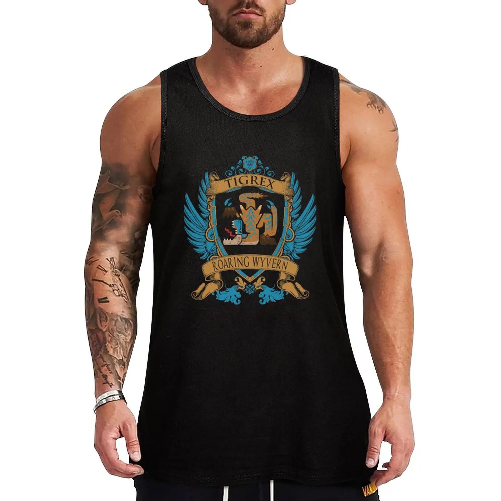 Фото TIGREX-LIMITED EDITION майка спортивная одежда футболка мужские рубашки без рукавов для спортзала бестселлеры №1