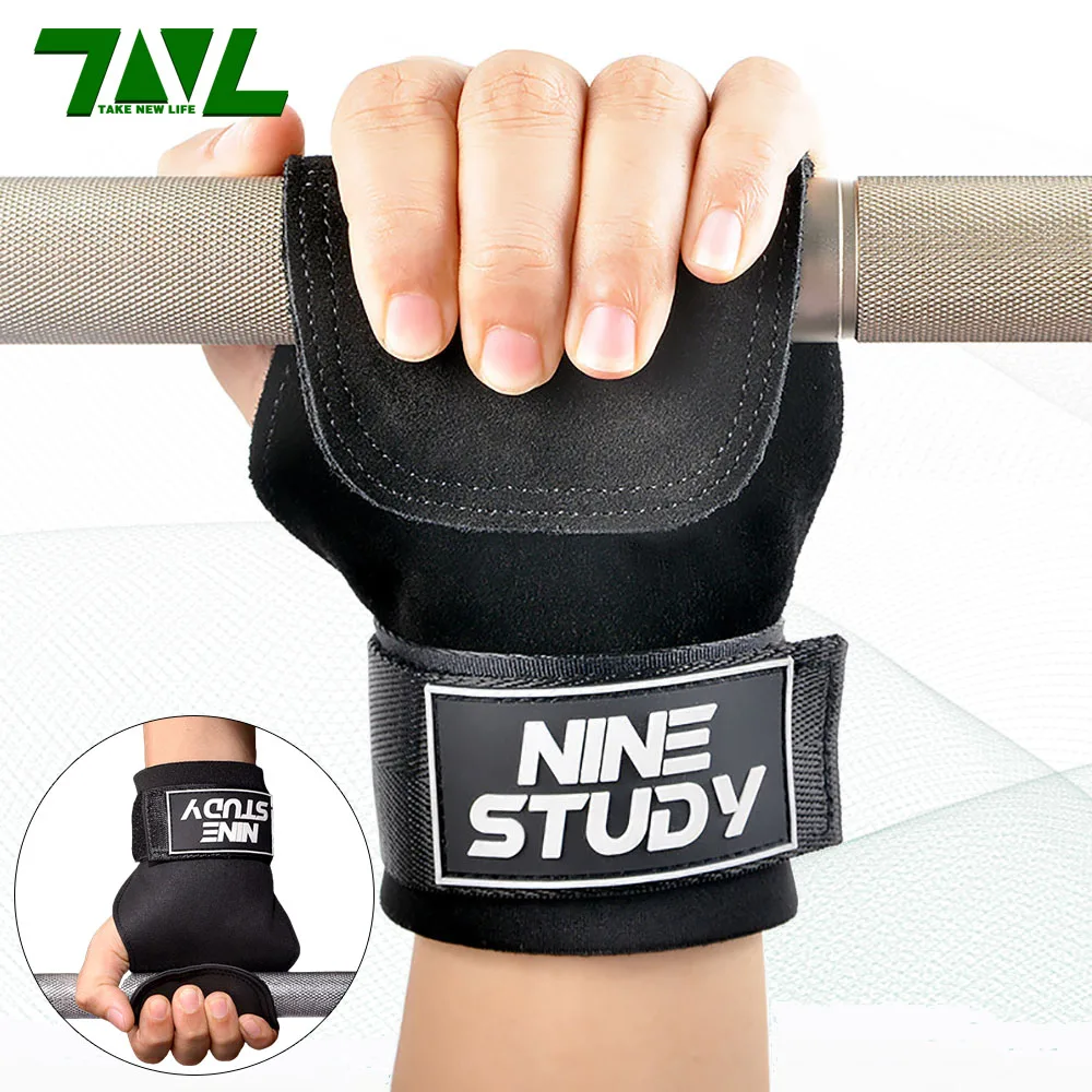 

1Pair Microfiber Fitness Horizontal Bar Gloves Strap для тренажерного зала, спорта, тяжелой атлетики, тренировок, кроссфита, противоскользящего протектора для тренировок
