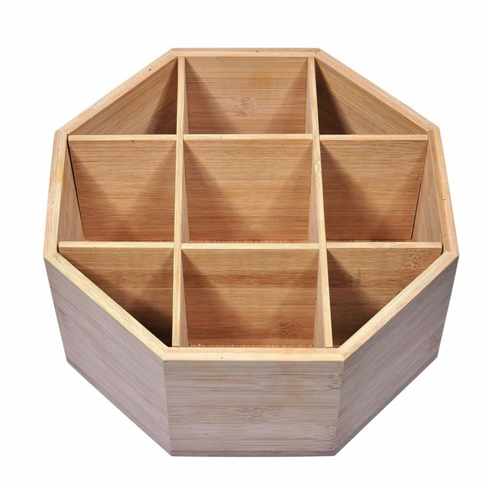 

Wooden Storage Case Multifunction Rotating Type Snack Storage Container Suitable For Living Room Kitchen Bedroom