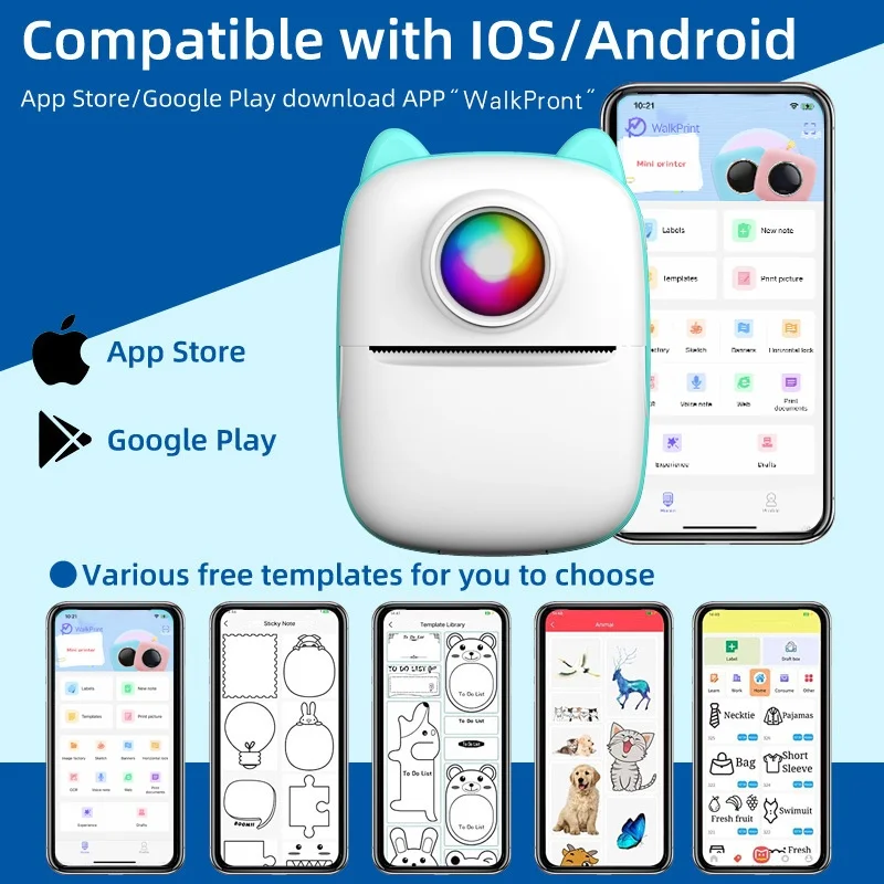 Интеллектуальная фототехнология термодетский цифровой принтер подходящий для