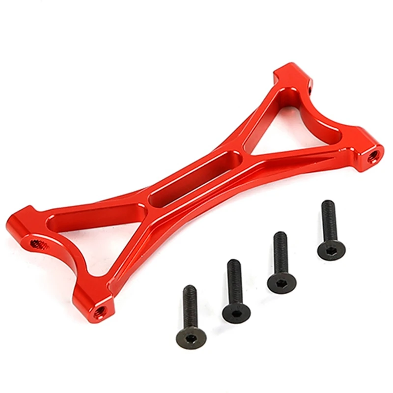 

Металлическая X-образная Соединительная полка с ЧПУ для 1/5 HPI ROVAN KM BAJA 5T 5SC грузовик на радиоуправлении автомобиль, красный