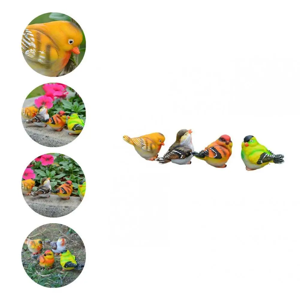 Exquisite Lightweight Adding Vitality Bird Sculpture for Living Room
