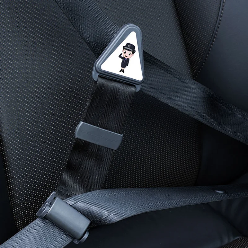 

Car Child Seat Belt Retainer Adjustment and Fixation Anti-stroke Belt Children Shoulder Guard Buckle Seatbelt Adjuster for Kids