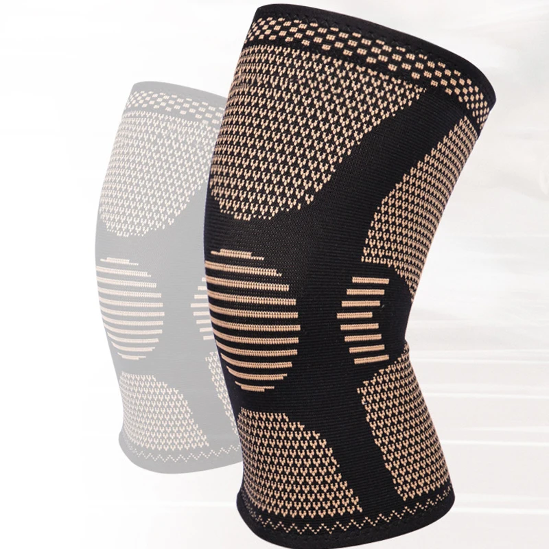 

1PCS Fitness Running Cycling Knee Support Braces Elastic Nylon Sport Compression Knee Pad Sleeve for Volleyball Leg Sleeves