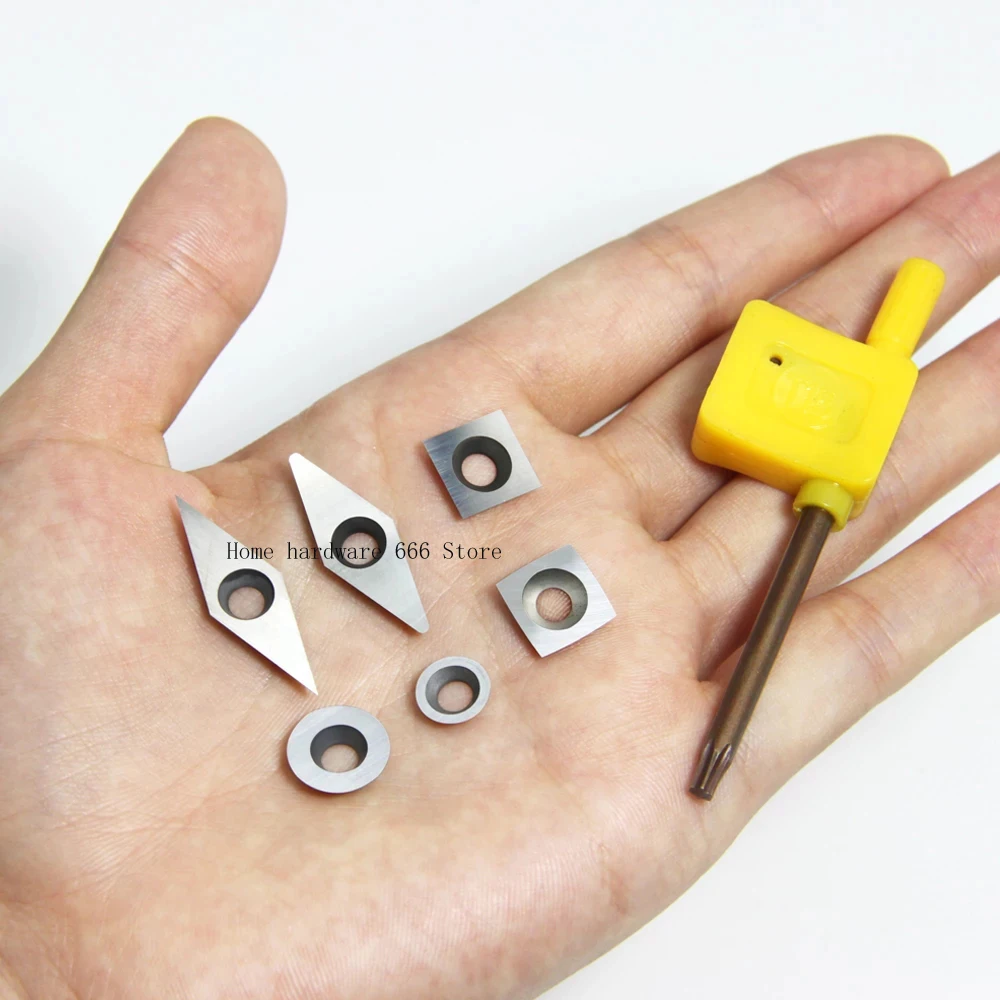 

Carbide Insert Set Replacement Tool For Wood Turning Tools