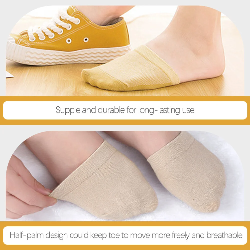 Tops For Summer For Women Socks Women Half Comfortable Liner Anti- Invisible High Heel Wear-resistant