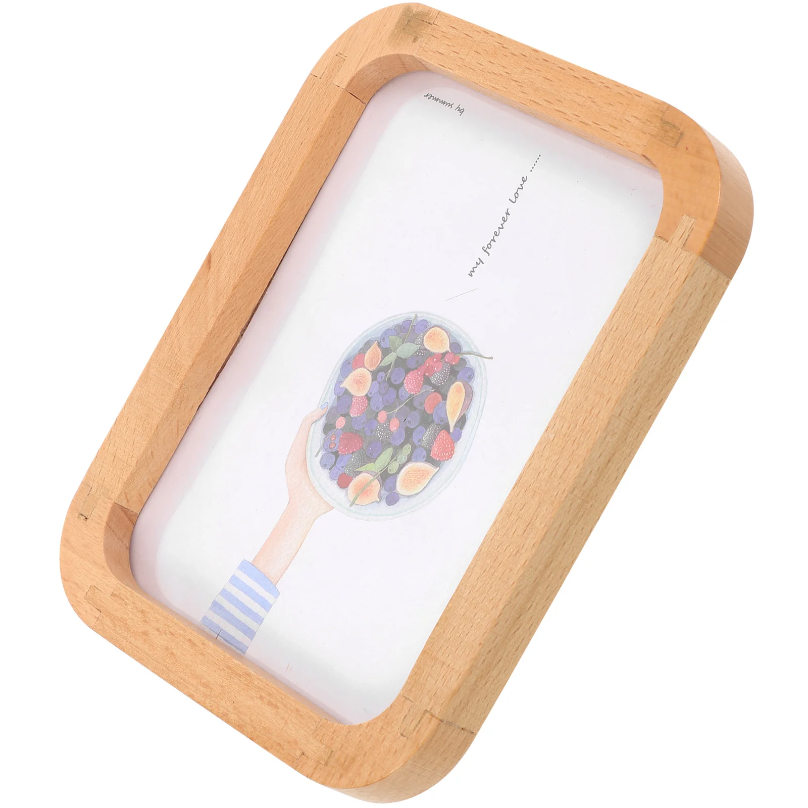 

Wooden Photo Frame Decoration Party Picture Minimalist Home Ornament Bedroom Holder