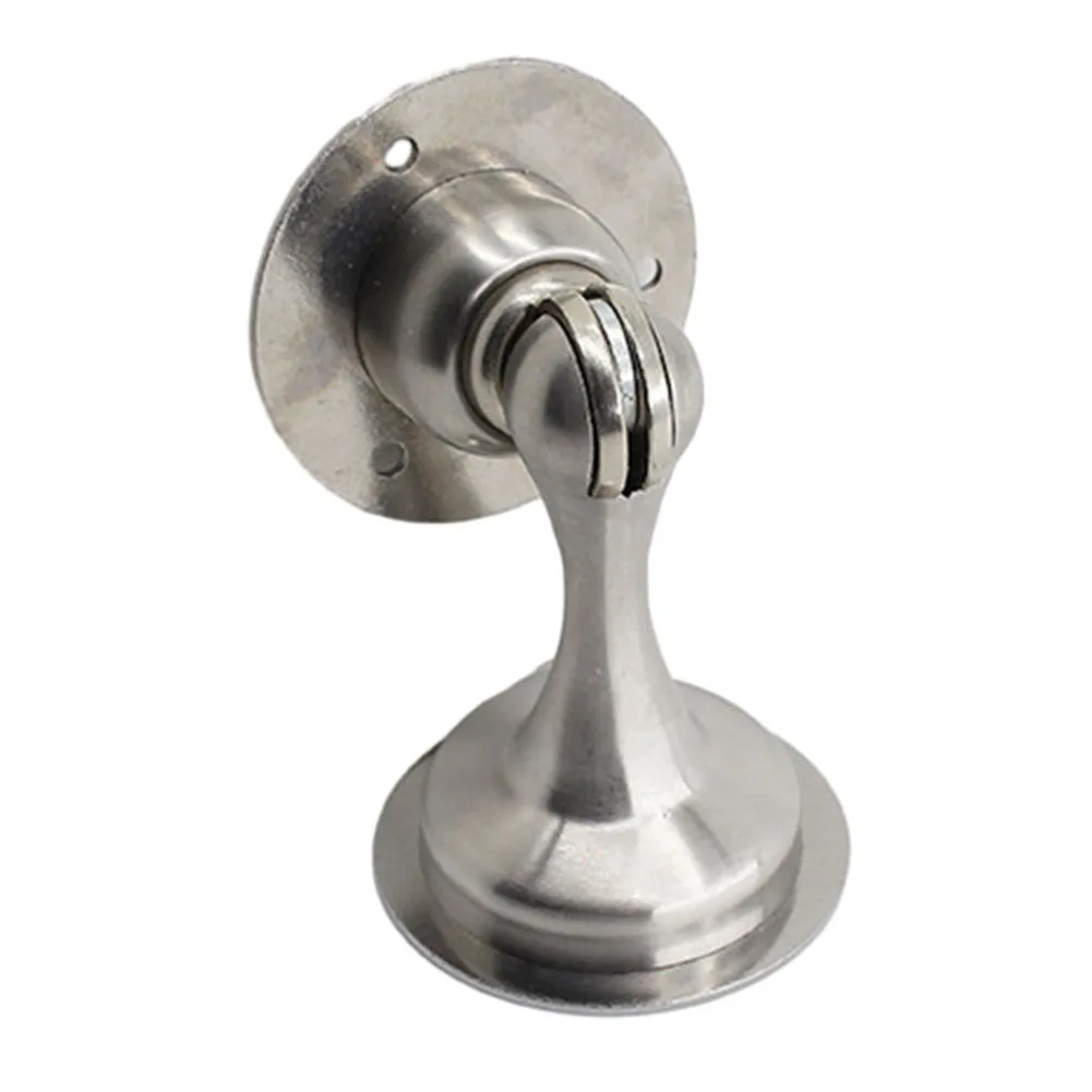 

Stainless Steel Door Stopper Magnetic Door Stop Door Catch Wall Mounting Without Punching Stopper Door Hardware