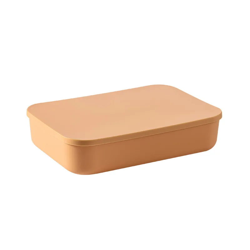 

Цветной ящик для хранения мелочей, кухонный пластиковый шкаф, корзина для хранения, откидная коробка для книг, бытовой ящик для хранения, ко...