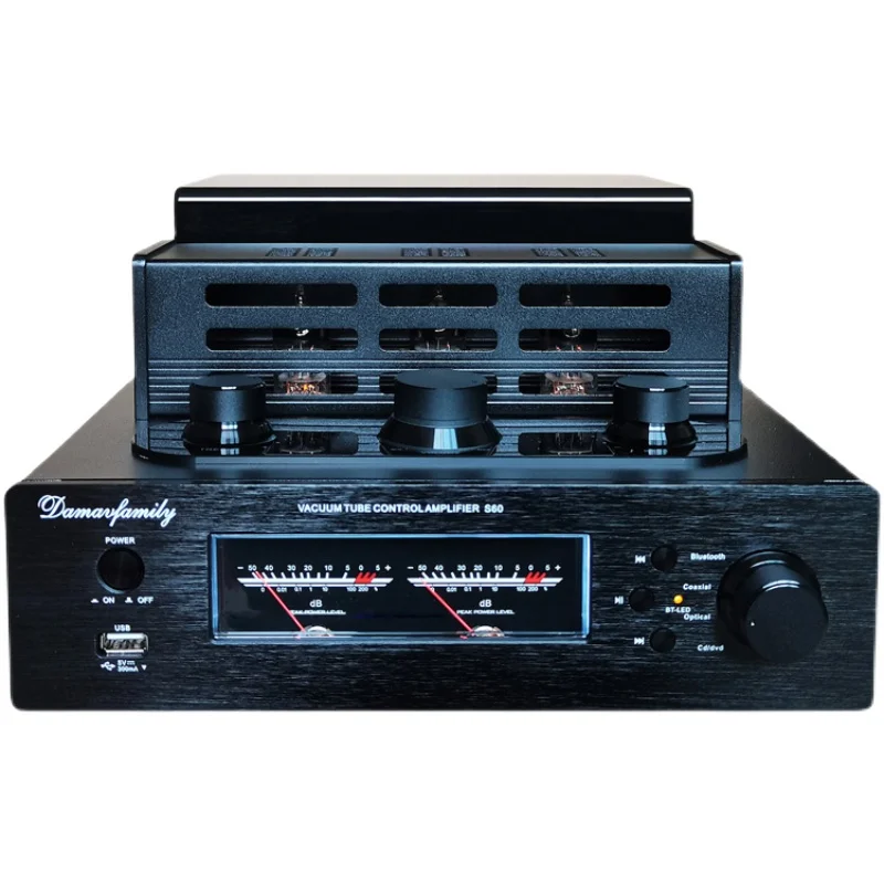 Lyele аудио 6H3N вакуумный трубчатый Усилитель Hifi усилитель высокой мощности 100 Вт * 2