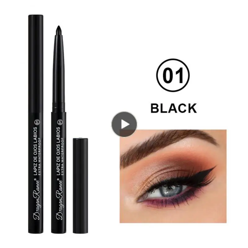 

Eyeliner Gel Pen Not Easy Smudge Soft Smooth Eye Liner Waterproof Eyeliner Pen Black White Eyeliner Eyes Makeup Sparkling Eyes