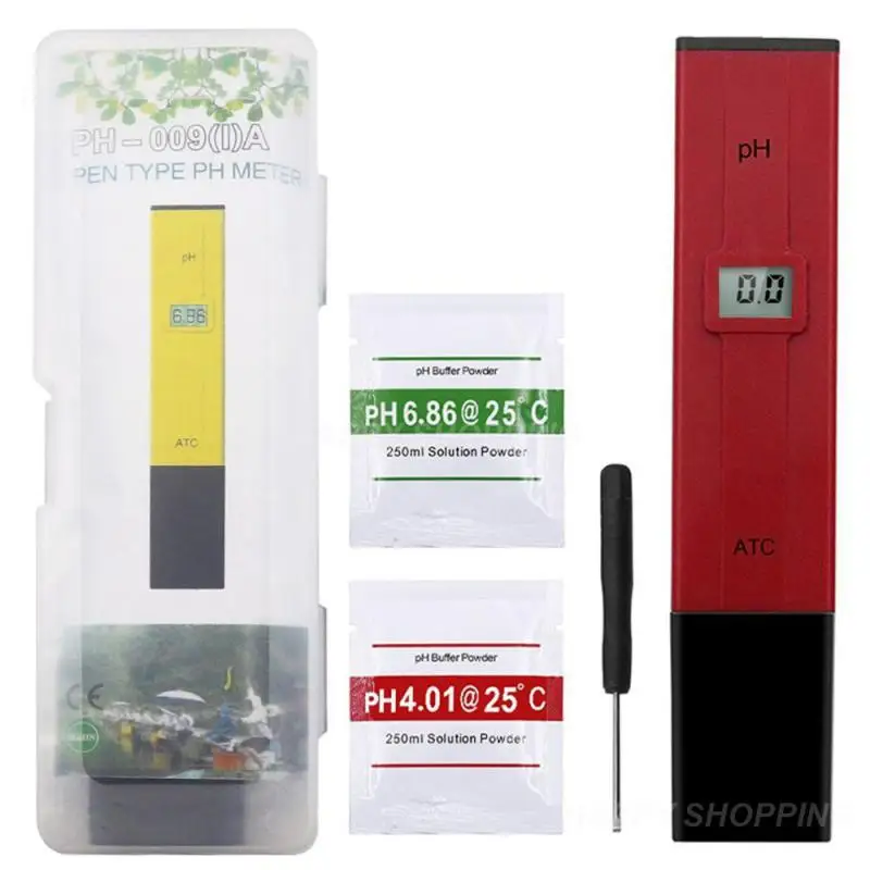 

PH Meter Digital PH Tester Water Quality Testers Acidity Measure Device Water Pool Aquarium Hydroponics Home Brew 0-14pH