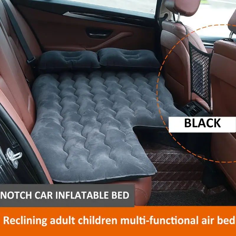 

RV Inflatable Travel Car Bed Pad With Pump PVC Multi-Use Portable Automotive Back Seat Blow Up Sleeping Air Mattress For Camping