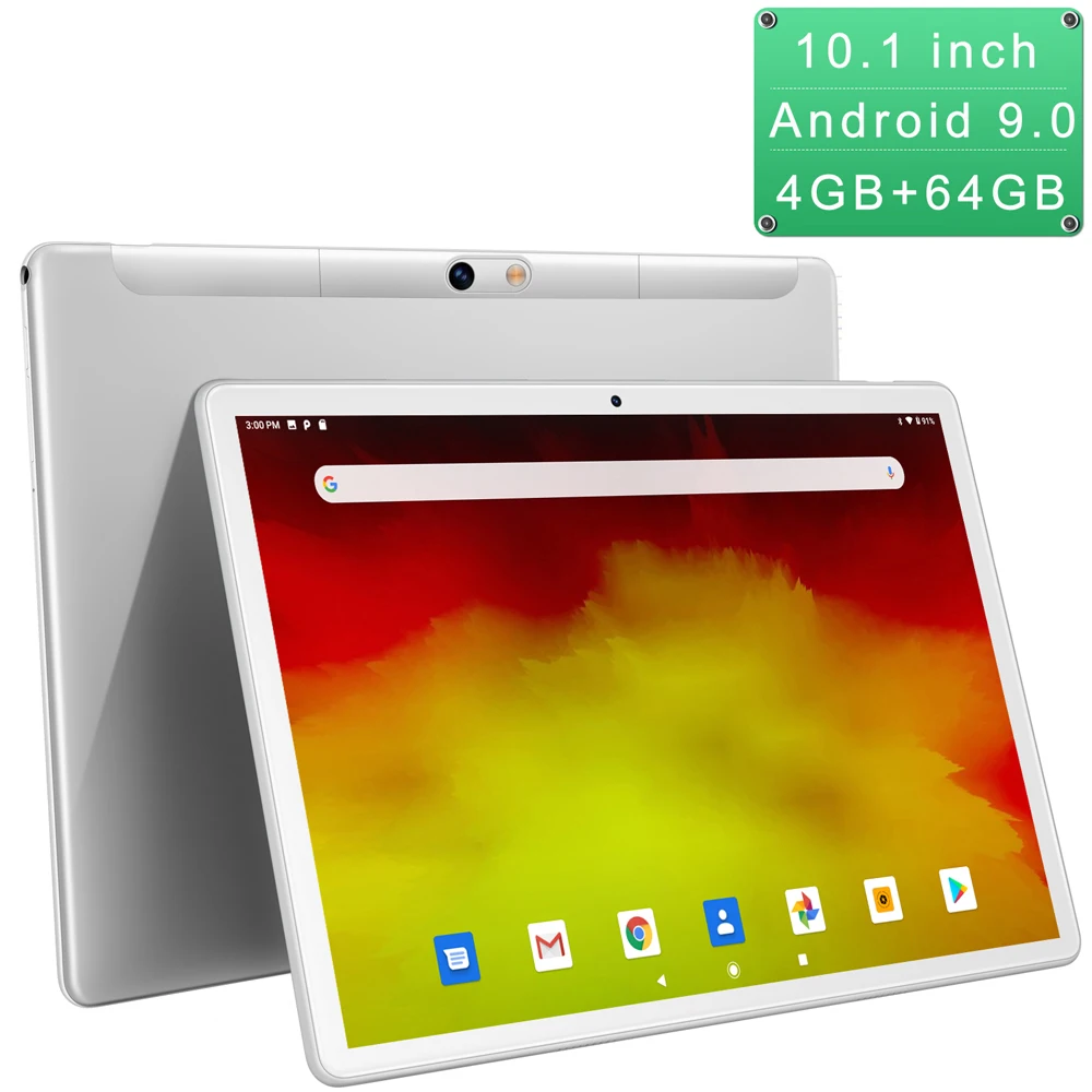 THE TABLET 10.1 Inch Android 9 Tablet Pc 3G 4G Phone Mobile Sim Card Phone Call tablet 10 inch tablet android 9.0 Quad core pc