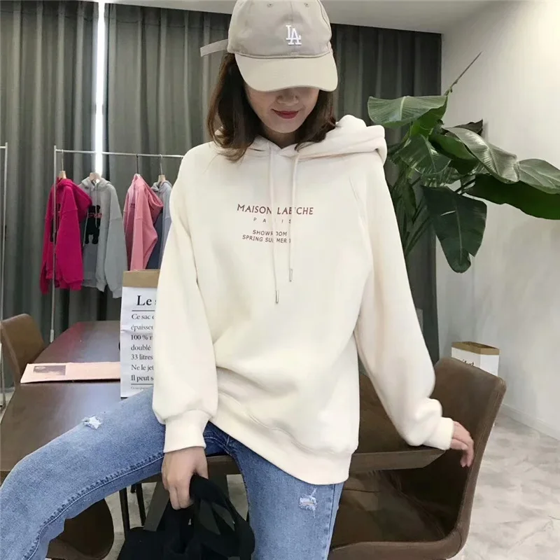 

sweatshirts pullover Women Long Sleeve Pocket Patchwork Pullover Strappy Blouse Women Hooded white