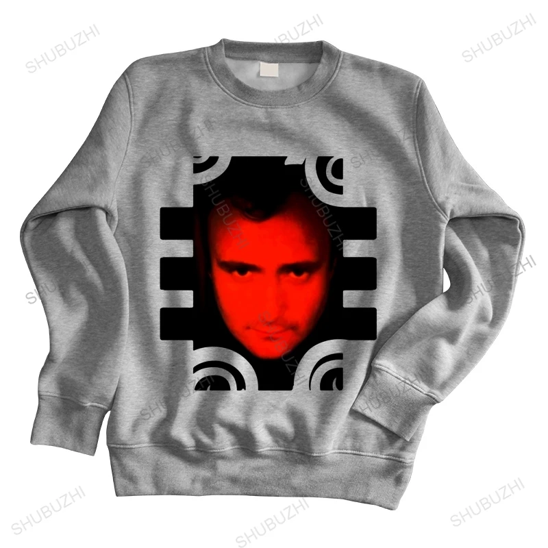 

Men streetwear sweatshirt Phil Collins No Jacket Required hoodies Cotton Letter brand hoodie drop shipping