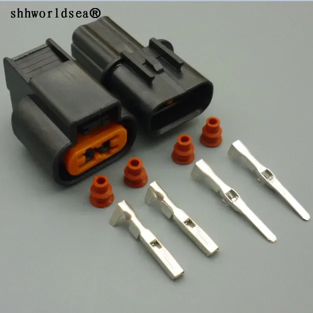 Worldgolden 2pin 2 мм женский мужской датчик противотуманной фары автомобильный разъем