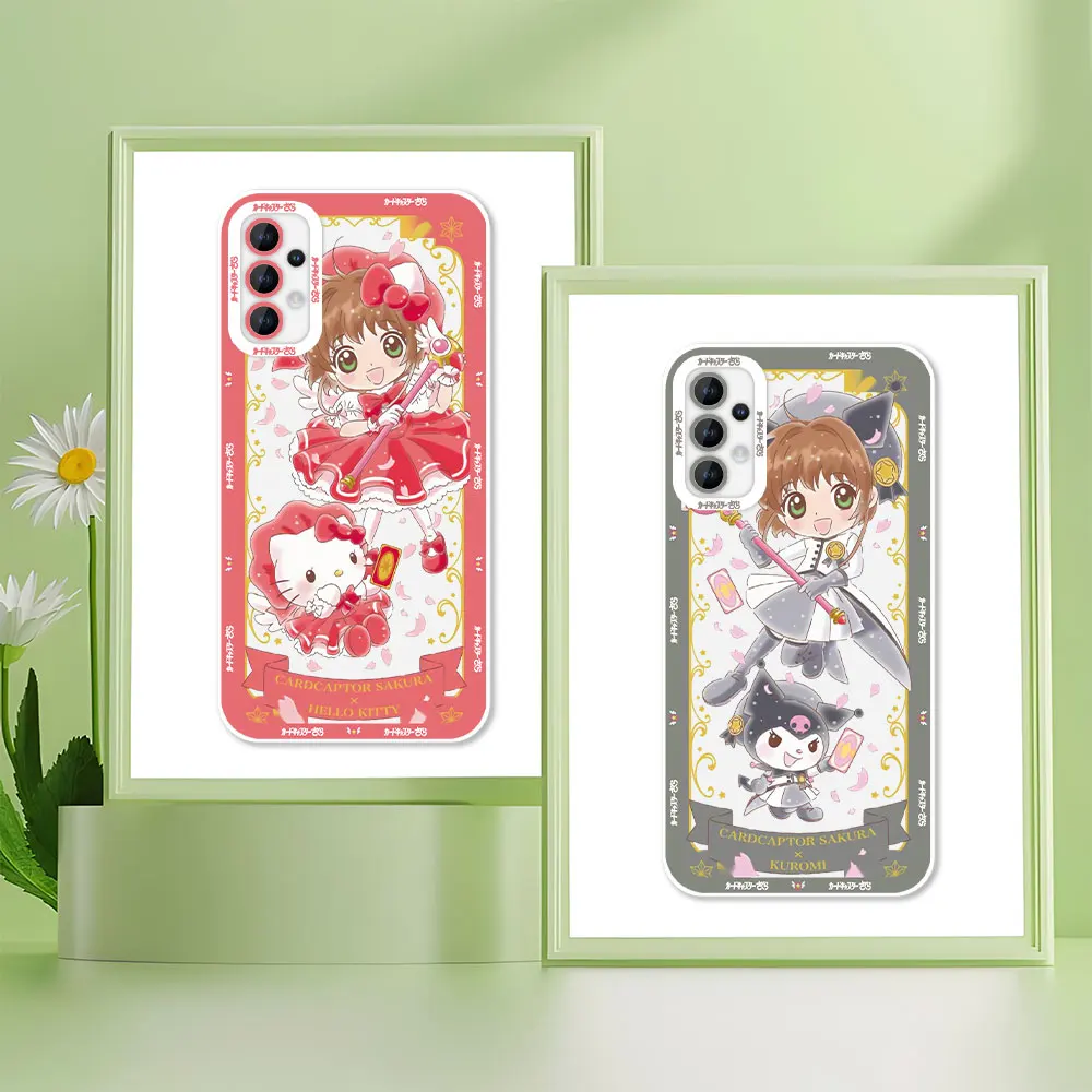 

Melody Muromi Kitty Card Captor Sakura Clear Phone Case For Xiaomi POCO X5 X4 X3 NFC GT M4 M3 11 11T PRO LITE NE 5G Cover Coque
