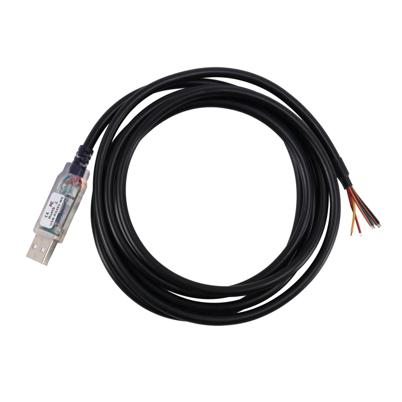 

1.8M Long Wire End,Usb-Rs485-We-1800-Bt Cable,Usb To Rs485 Serial For Equipment, Industrial Control, Plc-Like Products